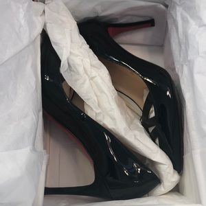Christian Louboutin black patent